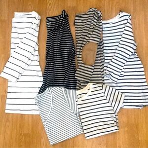 Striped Long Sleeve and T-Shirt Bundle